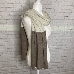 Two Tone Brown Scarf